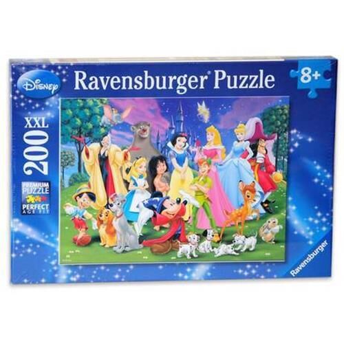 Ravensburger 200 Parçalı Puzzle Walt Disney Princess-126989 (126989)