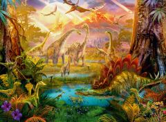 500 Parça Puzzle Dinozorlar (120002383)