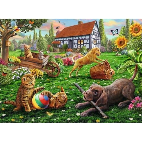 Ravensburger 200 Parçalı Puzzle Bahçede-128280 (128280)