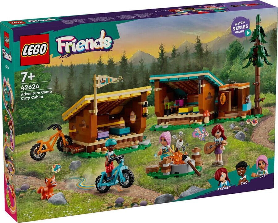 42624 LEGO® Friends Macera Kampı Şirin Kulübeler