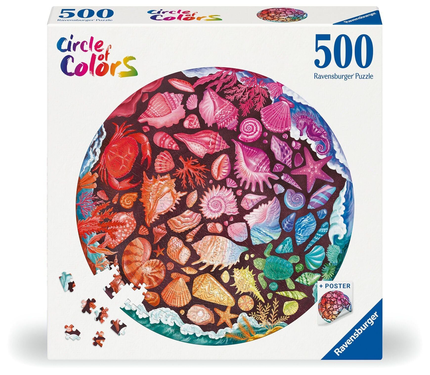 500 Parça Puzzle Deniz Kabukları (120008231)