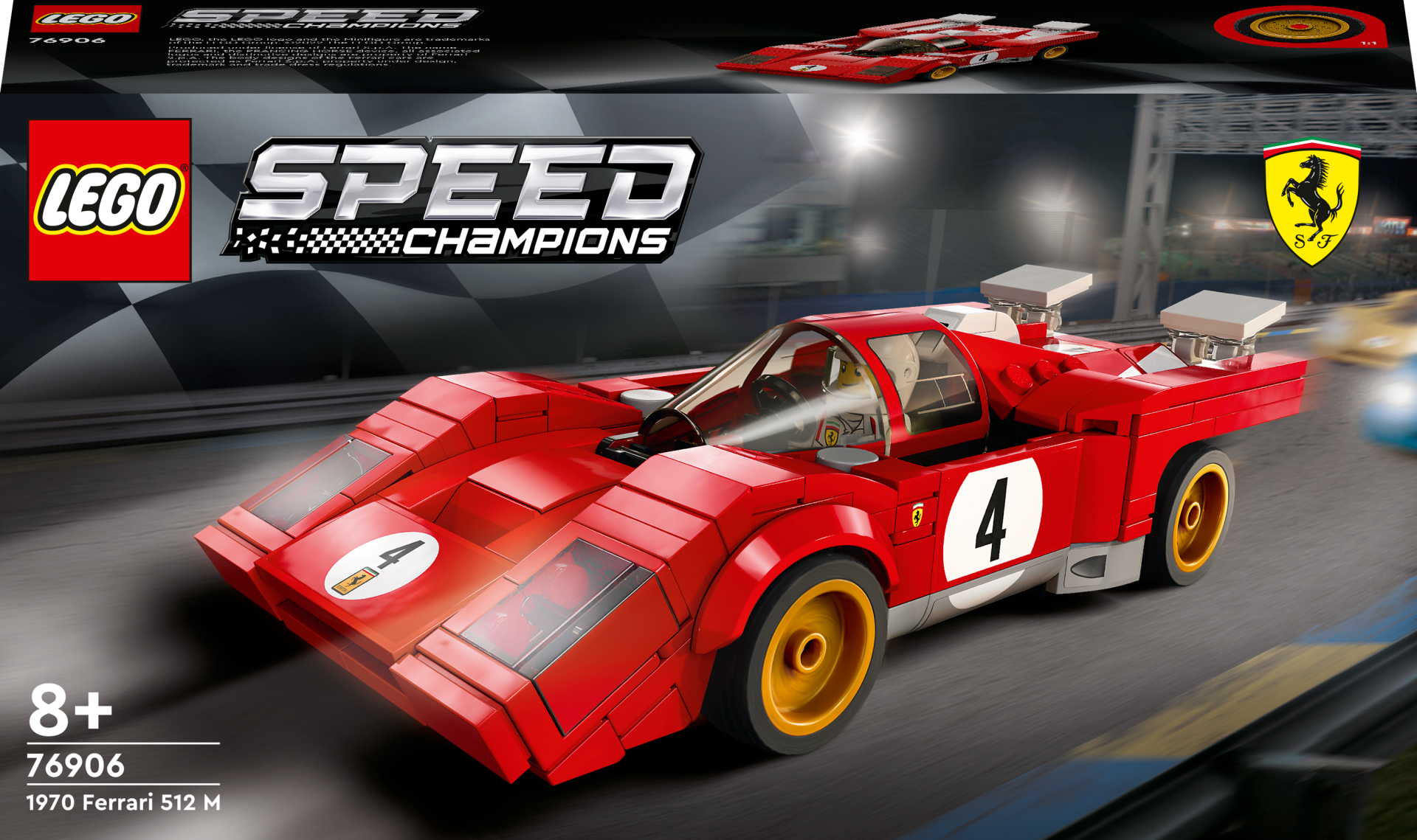 76906 LEGO Speed Champions 1970 Ferrari 512 M