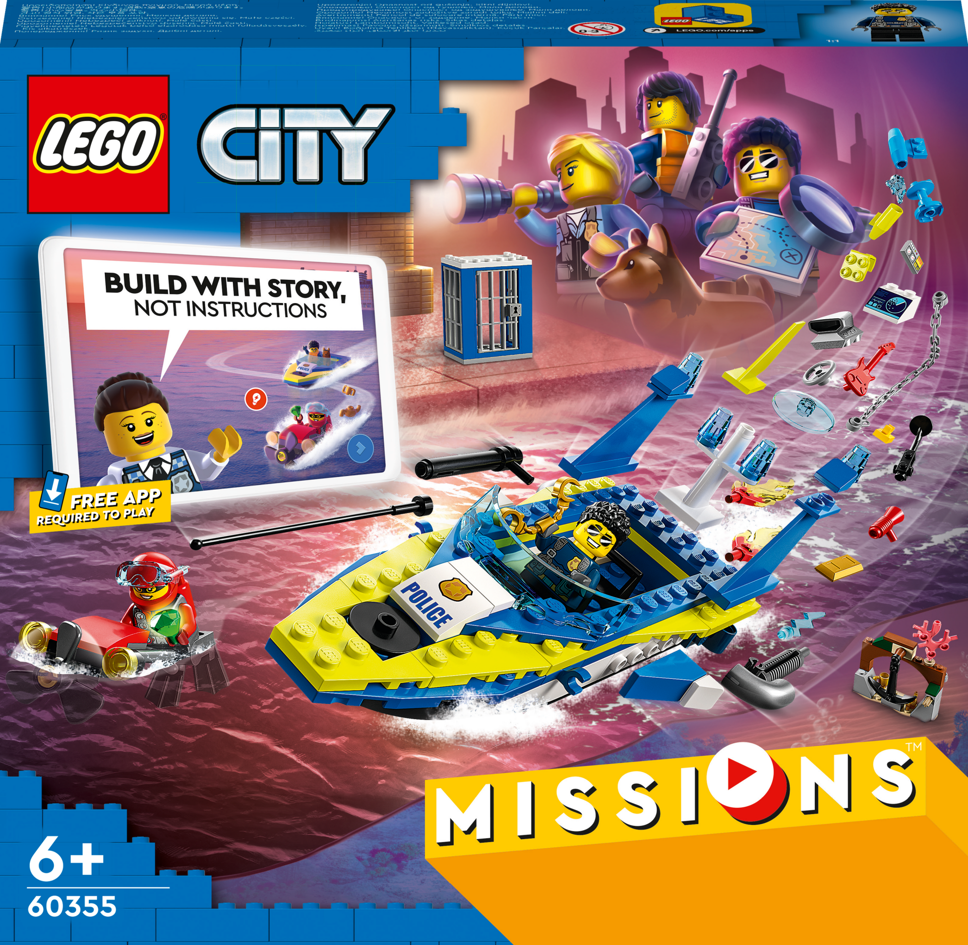 60355 LEGO City Su Polisi Dedektif Görevleri