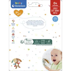 17787 Baby Clementoni - Sevimli Tavşan Çıngırak 0+ ay