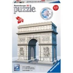 Ravensburger 3 Boyutlu Plastik Puzzle Arc de Triumphe-125142 (125142)