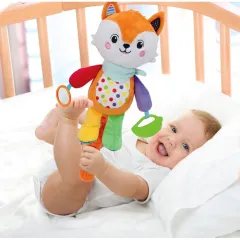 17792 Baby Clementoni - Aktiviteli Pelüş Tilki 0+ ay