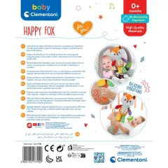 17792 Baby Clementoni - Aktiviteli Pelüş Tilki 0+ ay