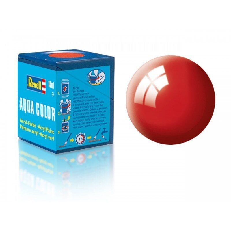 Revell Aqua Color Parlak Ateş Kırmızısı 18ml-36131 (36131)
