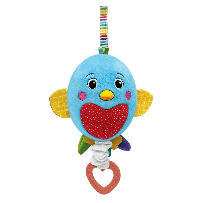 Baby Clementoni  Yumuşak Kuş Müzikli Peluş-   17794