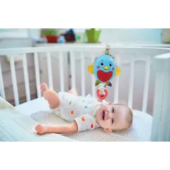 Baby Clementoni  Yumuşak Kuş Müzikli Peluş-   17794