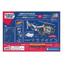 Clementoni Mekanik Laboratuvarı - Uçaklar ve Helikopterler-  75028TR