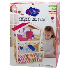 KUTUDA AHŞAP EV SETİ ONY-398