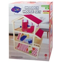 KUTUDA AHŞAP EV SETİ ONY-398