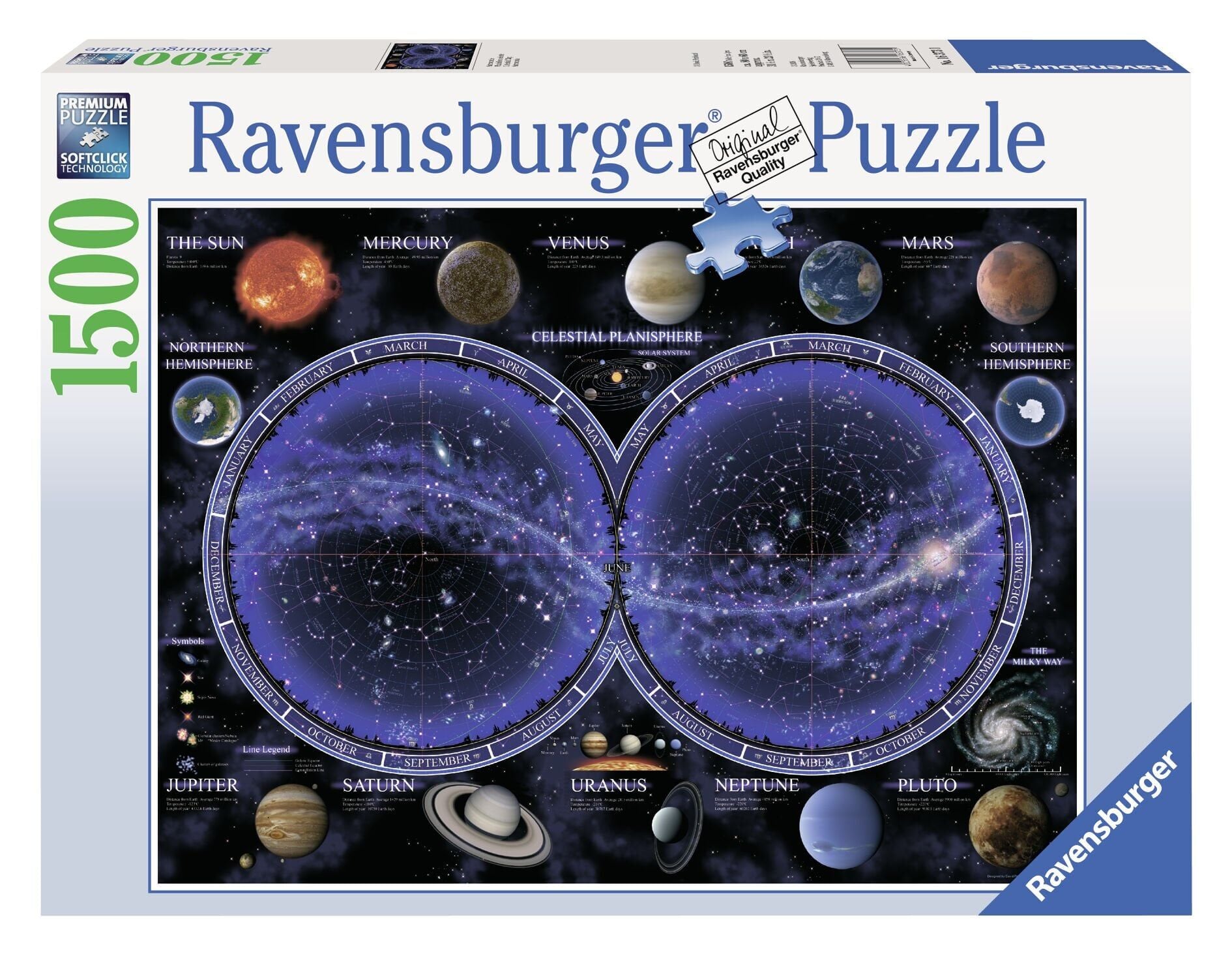 1500 Parça Puzzle Astronomi (163731)