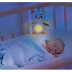 17801 Baby Clementoni - Işıklı Pelüş Baykuş 0+ ay