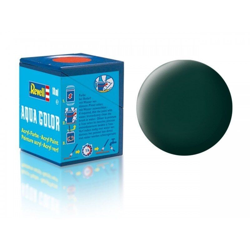 Revell Aqua Color Mat Siyah-Yeşil 18ml-36140 (36140)