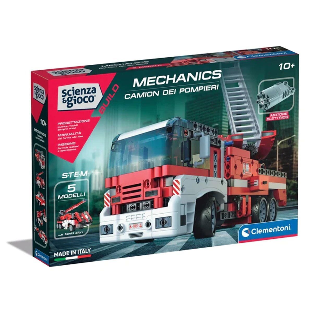 Clementoni Mekanik Laboratuvarı - İtfaiye Aracı +10 yaş-  75068TR