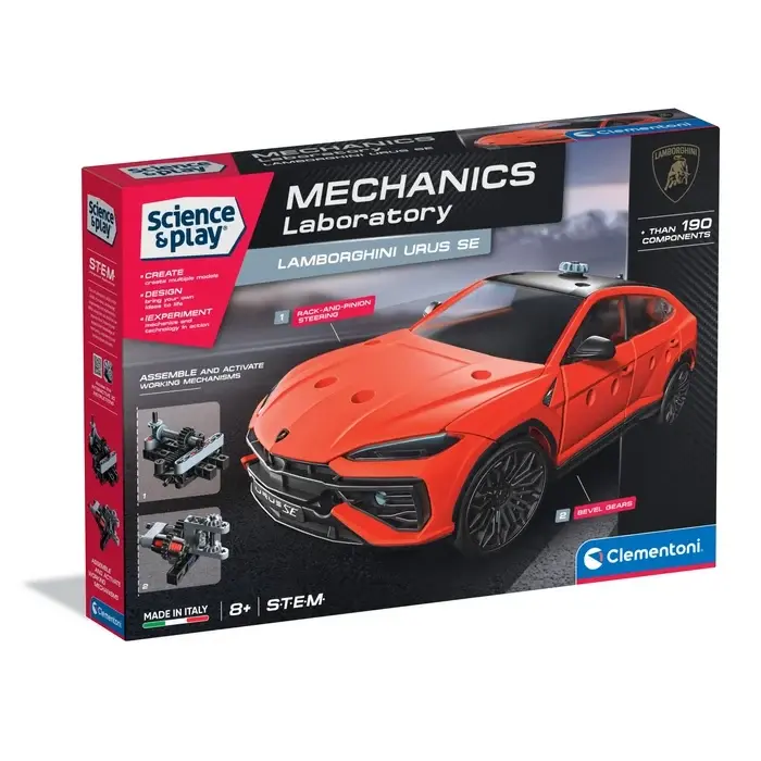 Clementoni Mekanik Laboratuvarı - Lamborghini Urus +8 yaş-  75129TR