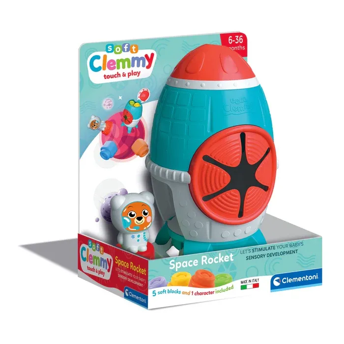17806 Soft Clemmy - Yumuşak Blok Duyusal Roket 6-36 ay