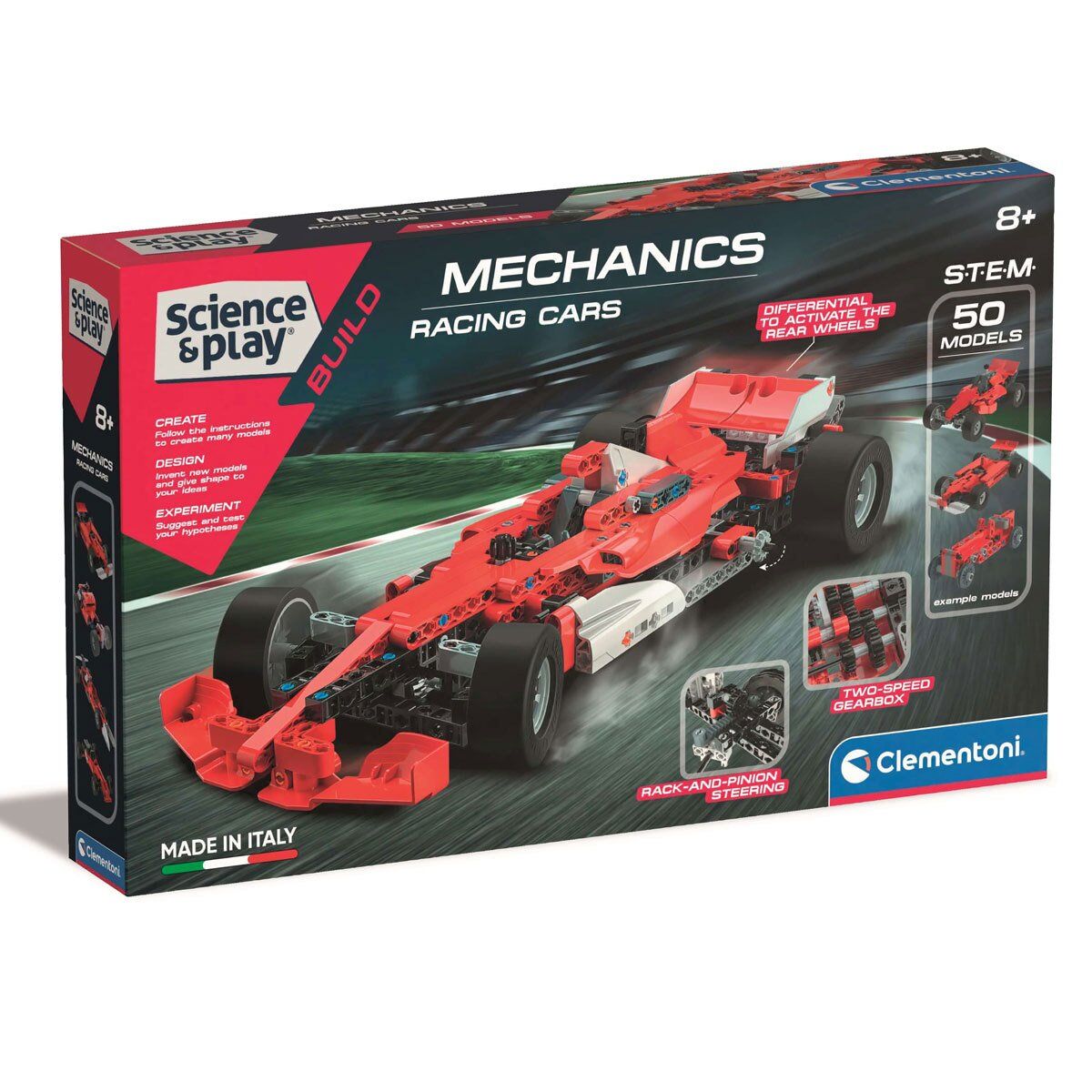 Clementoni Mekanik Laboratuvarı - Yarış Arabaları - Formula 1 +8 yaş-  80132TR