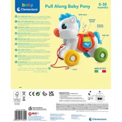 17812 Baby Clementoni - Çek Çek Pony 6-36 ay