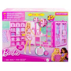 Barbie'nin Rüya Gardrobu ve Bebek- HXD58