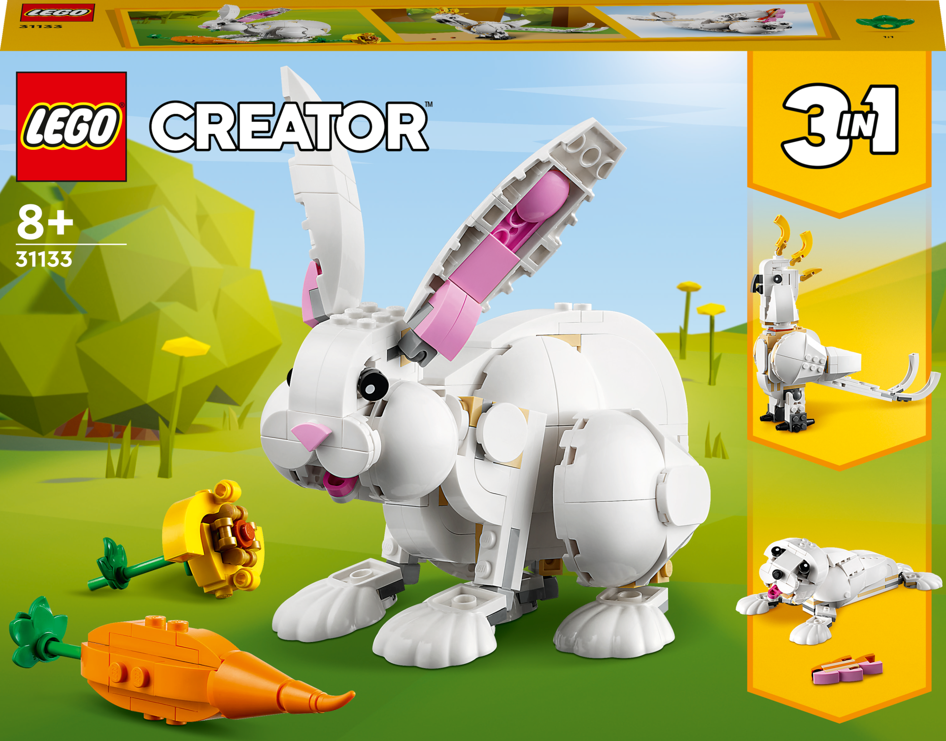 31133 LEGO® Creator 3 v 1 Beyaz Tavşan