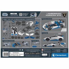 Clementoni Mekanik Laboratuvarı - Lamborghini Huracan STO +8 yaş-  75102TR