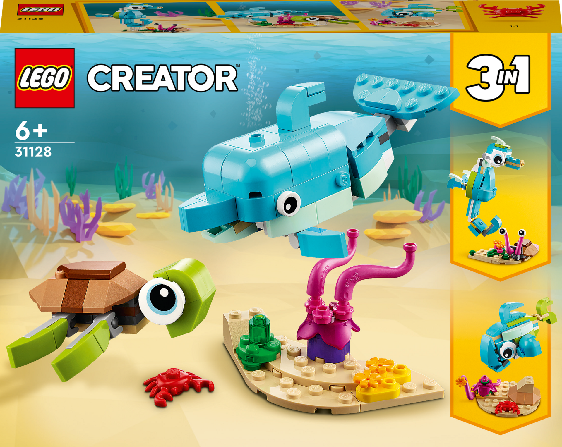 31128 LEGO® Creator Yunus ve Kaplumbağa