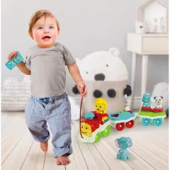 17848 Baby Clementoni - Sevimli Hayvanlar Treni 12-36 ay