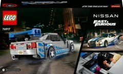76917 LEGO® Speed Champions Daha Hızlı Daha Öfkeli Nissan Skyline GT-R (R34)