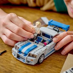 76917 LEGO® Speed Champions Daha Hızlı Daha Öfkeli Nissan Skyline GT-R (R34)