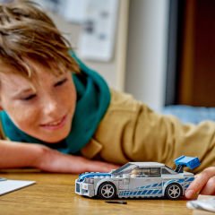 76917 LEGO® Speed Champions Daha Hızlı Daha Öfkeli Nissan Skyline GT-R (R34)