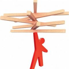 KUTUDA AHŞAP DENGE ÇUBUKLARI ONY-390