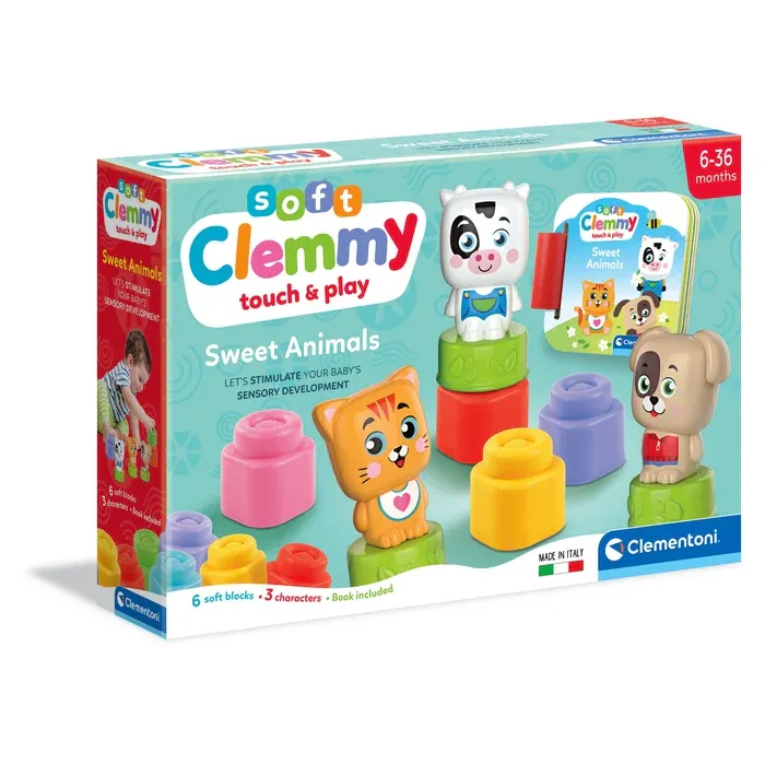 17849 Soft Clemmy - Yumuşak Blok Sevimli Hayvanlar 6-36 ay