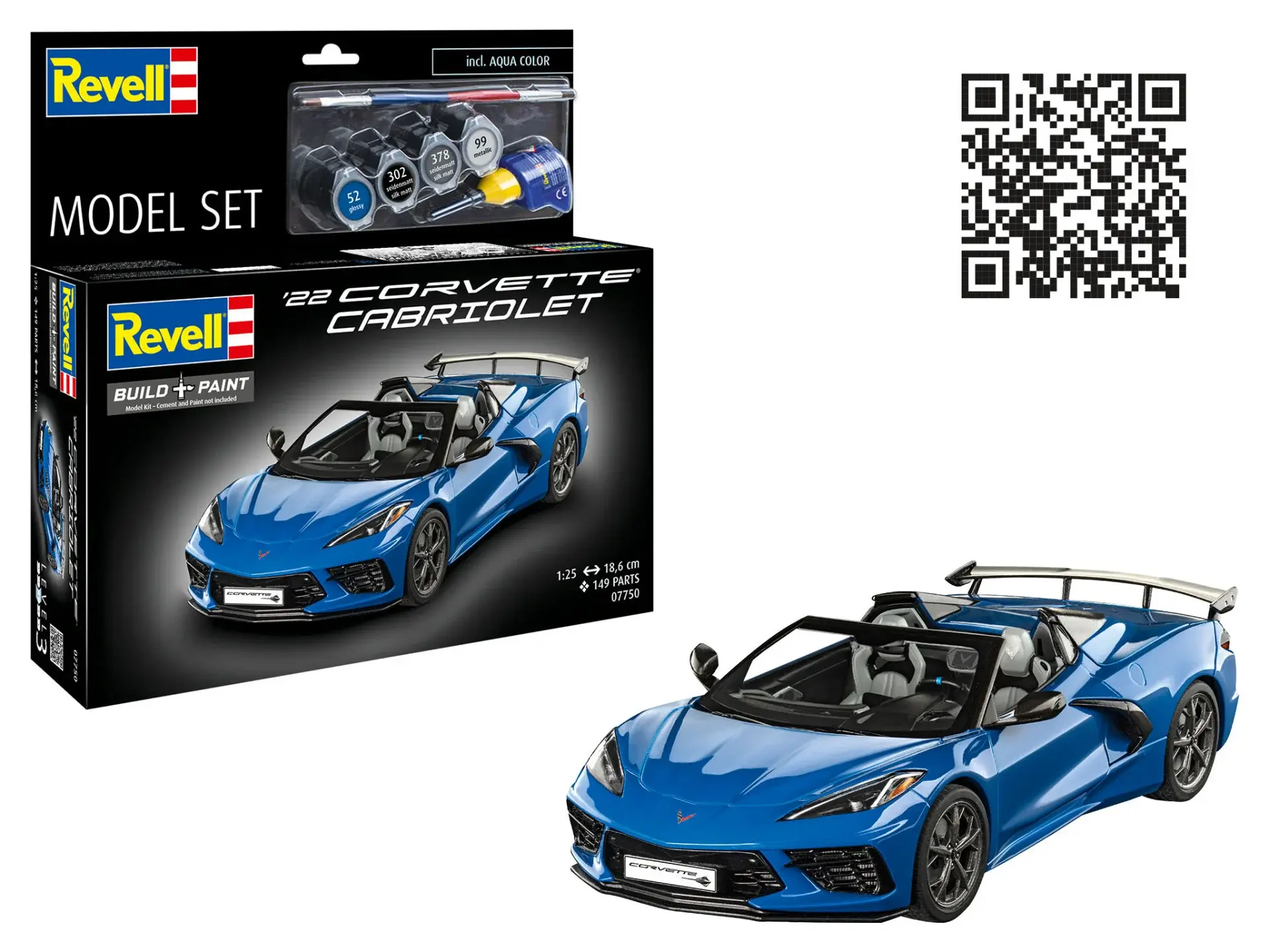 Model Set Corvette C8 Cabriolet (67750)