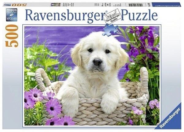 Ravensburger 500 Parçalı Puzzle Golden Retriever (148295)