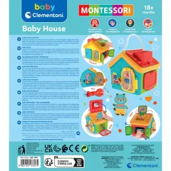 17857 Baby Clementoni - Montessori Aktiviteli Ev 18+ ay