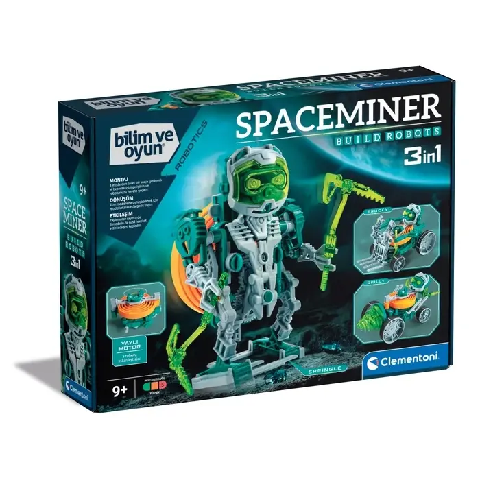 Clementoni Robotik Laboratuvarı - Space Miner-  64089
