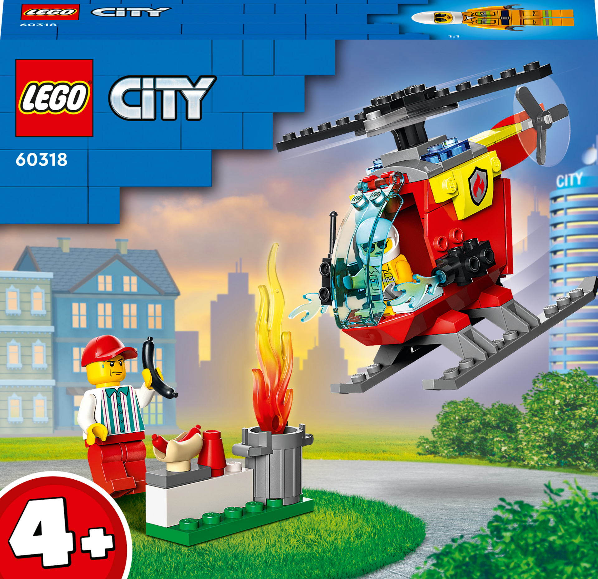 60318 LEGO City İtfaiye Helikopteri