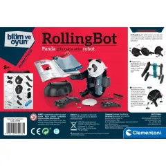 Clementoni Robotik Laboratuvarı - Rollingbot-  64468