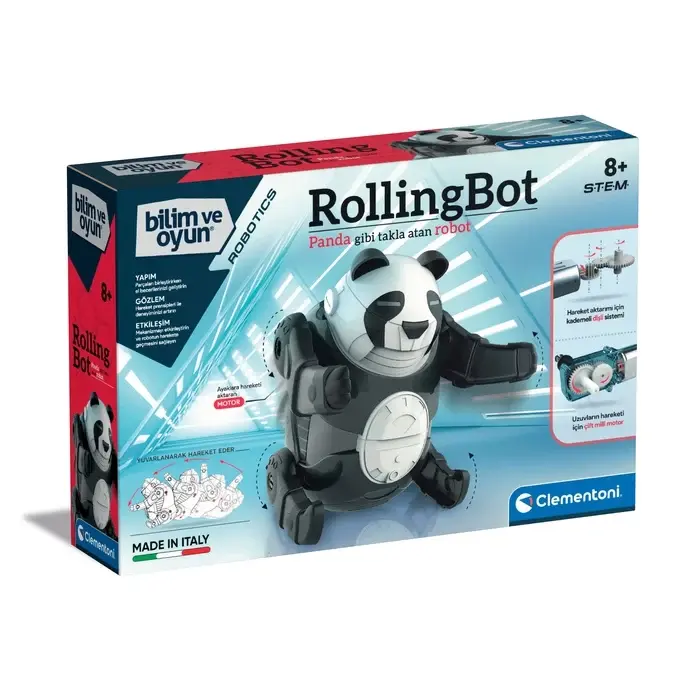 Clementoni Robotik Laboratuvarı - Rollingbot-  64468