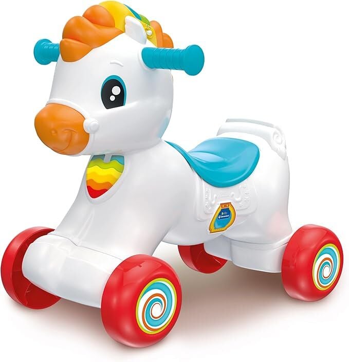 17882 Baby Clementoni - İnteraktif At 3'ü 1 Arada 12-36 ay - Ride on 3in1 Binilebilen At
