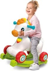 17882 Baby Clementoni - İnteraktif At 3'ü 1 Arada 12-36 ay - Ride on 3in1 Binilebilen At