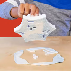 Play-Doh Marvel Spider Man Fırlatma ve Dilimle Savaşı Oyun Hamuru Seti-  F9827
