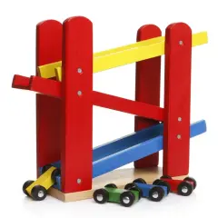 AHŞAP YARIŞ ARABALI OYUN RAMPASI ONY-382