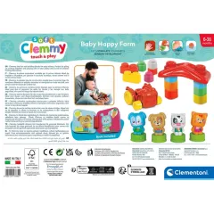 17884 Soft Clemmy - Yumuşak Blok Bebek Hayvanlar Çiftliği 6-36 ay