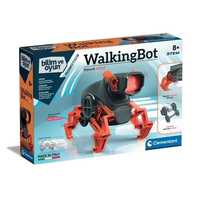 Clementoni Robotik Laboratuvarı - Walkingbot-  64441