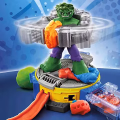 Play-Doh Marvel Hulk Ez ve Sıkıştır Oyun Hamuru Seti- F9826