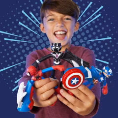 Play-Doh Marvel Hulk Ez ve Sıkıştır Oyun Hamuru Seti- F9826